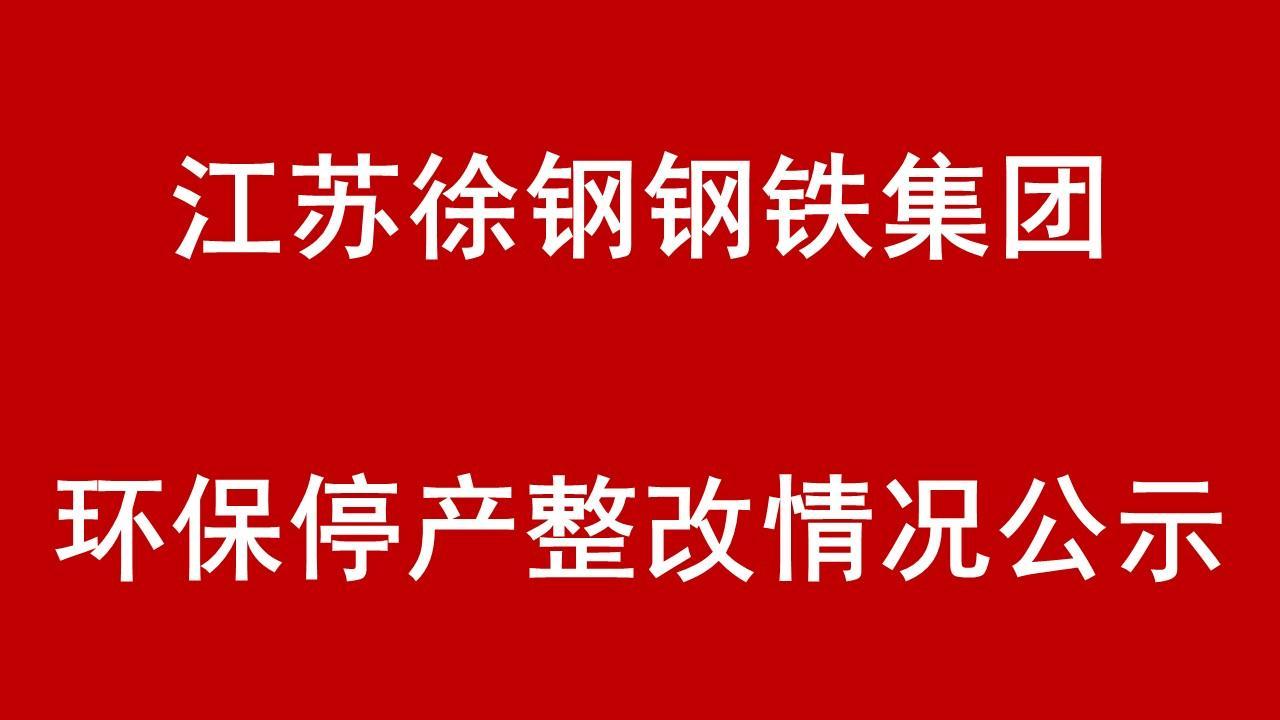 星耀国际钢铁集团环保停产整改整治现场核查情况的公示