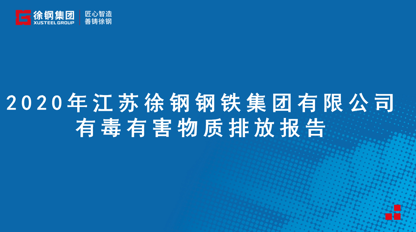 星耀国际钢铁集团有限公司有毒有害物质排放报告 - 2020