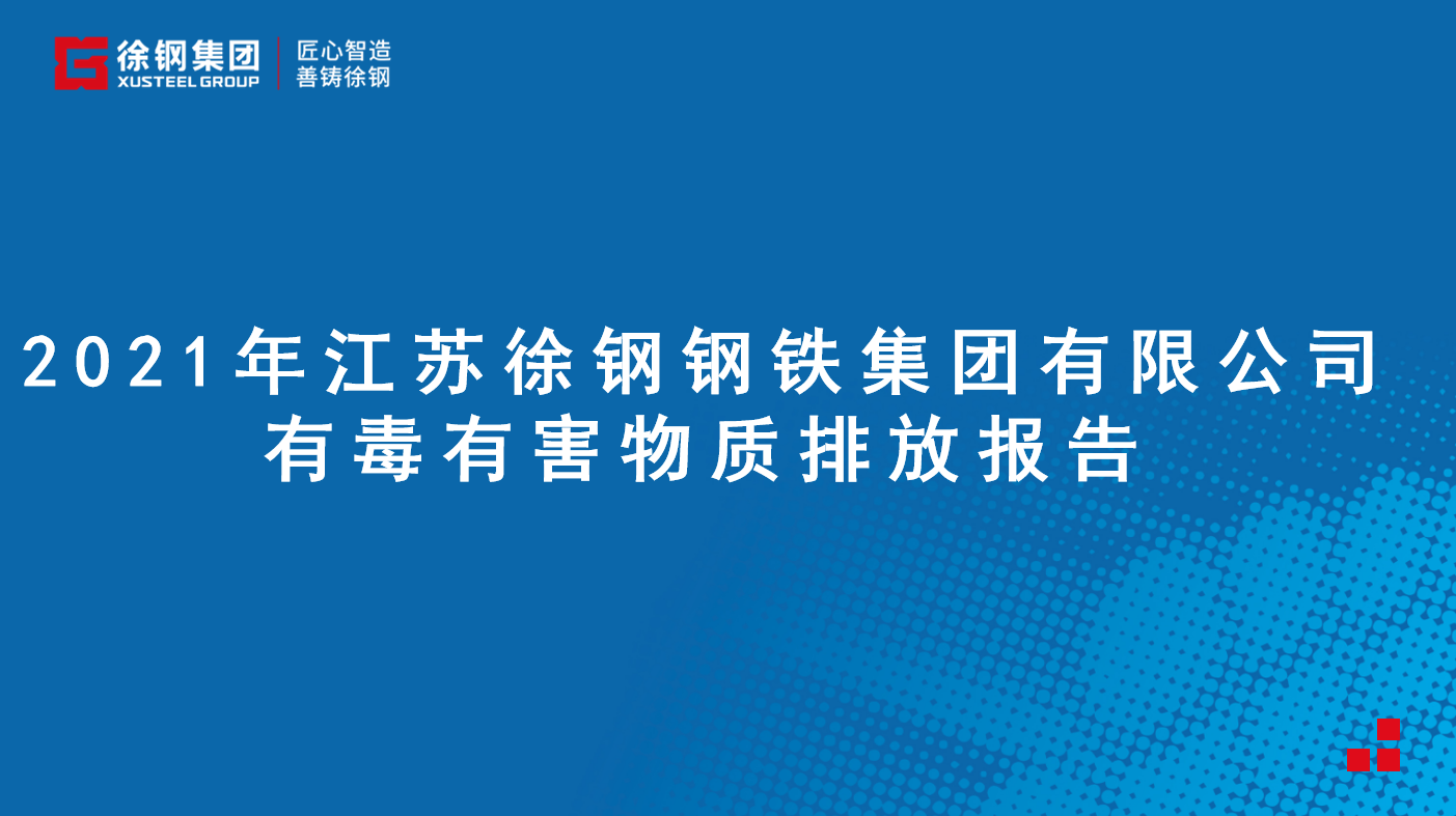 星耀国际钢铁集团有限公司有毒有害物质排放报告 - 2021